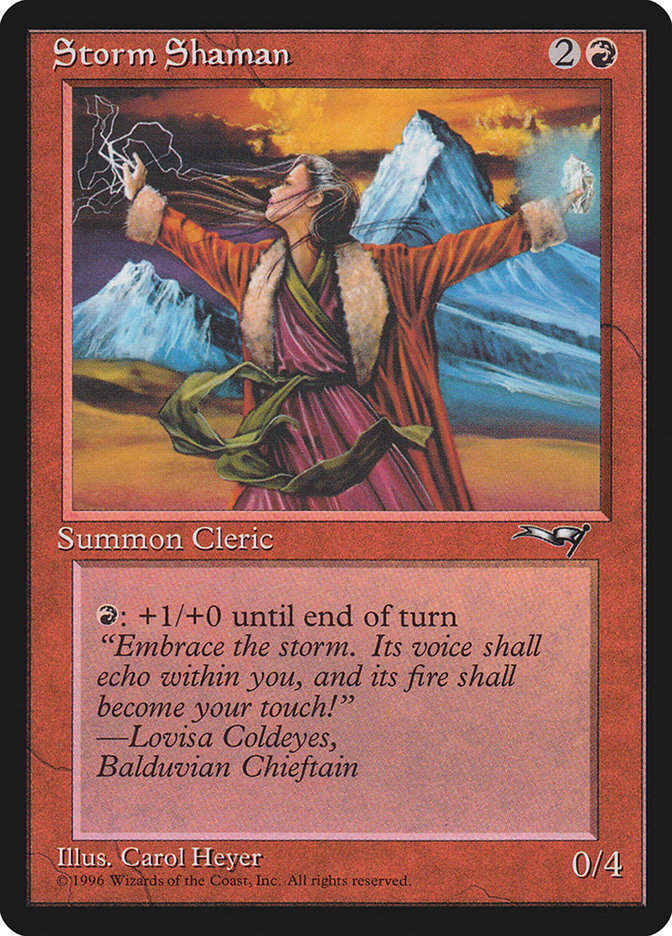 Storm Shaman (ALL) (81b)