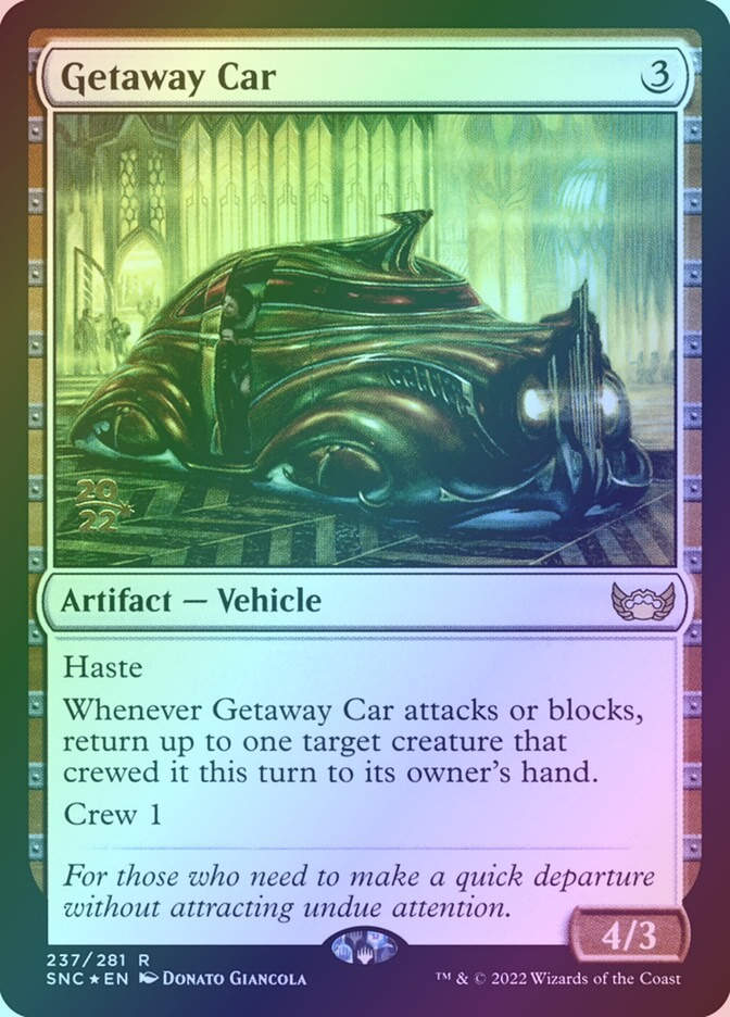 Getaway Car (PSNC) (237s) / Foil