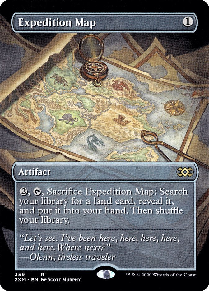Expedition Map (2XM) (359) / Borderless
