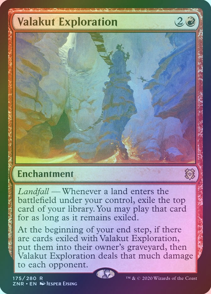 Valakut Exploration (ZNR) (175) / Foil