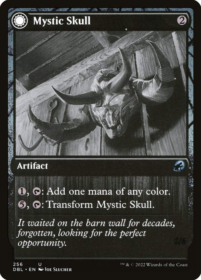 Mystic Skull // Mystic Monstrosity (DBL) (256)