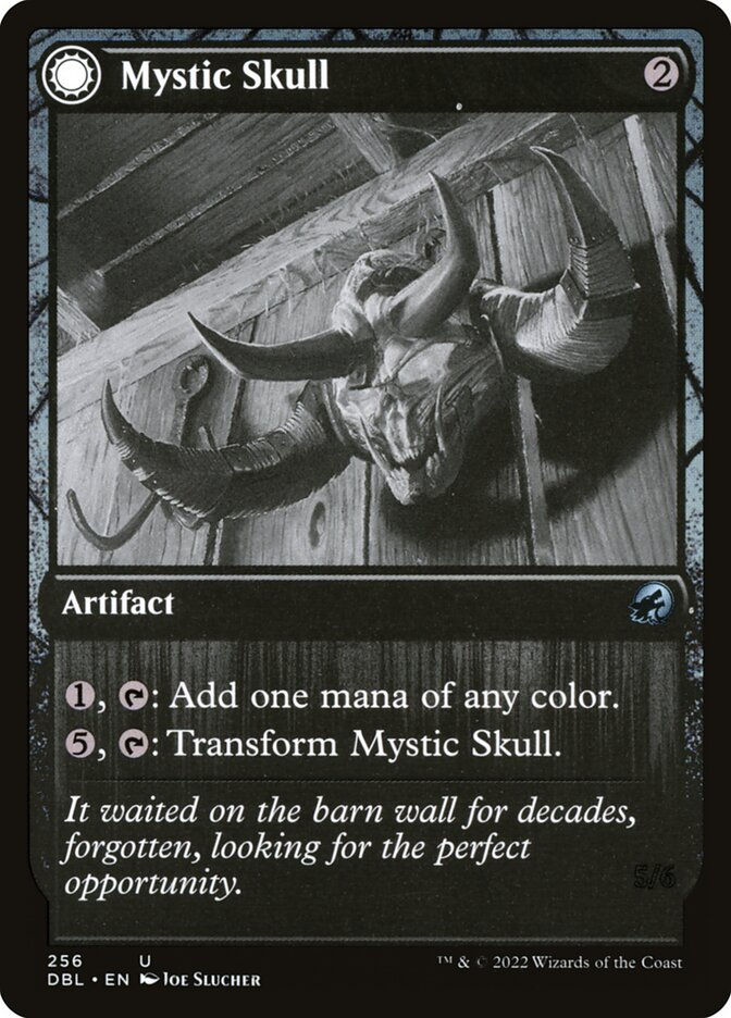 Mystic Skull // Mystic Monstrosity (DBL) (256) — cara 1 de 2