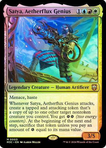 Satya, Aetherflux Genius (m3c) (3) / Foil