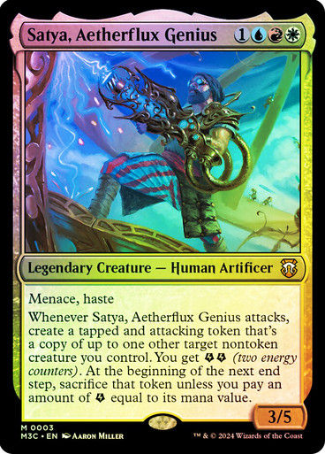 Satya, Aetherflux Genius (m3c) (3) / Foil