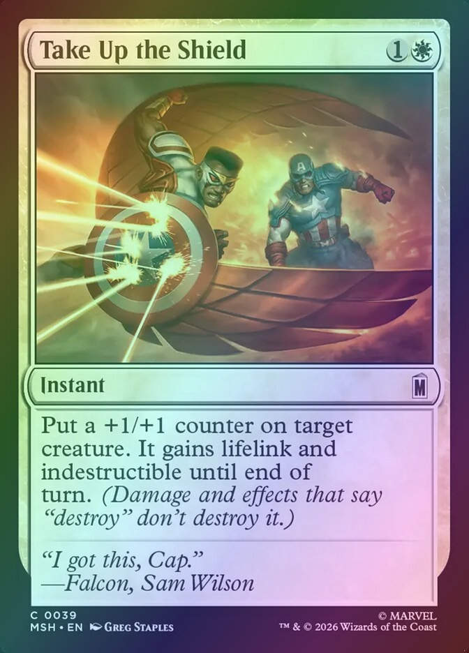 Take Up the Shield (MSH) (39) / Foil