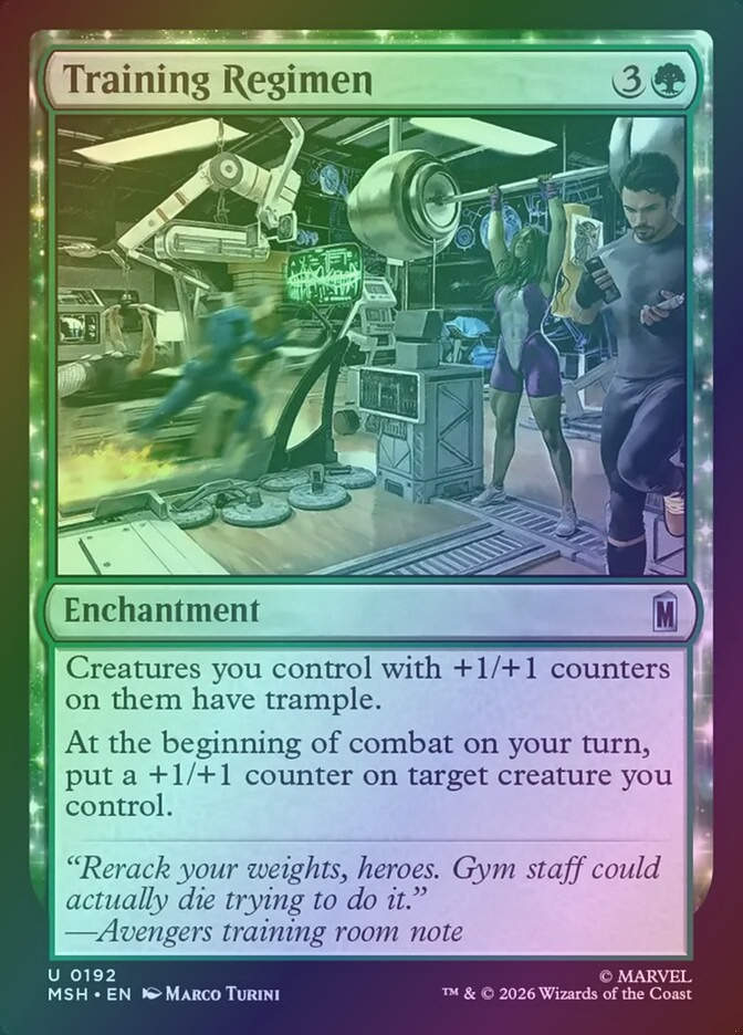 Training Regimen (MSH) (192) / Foil