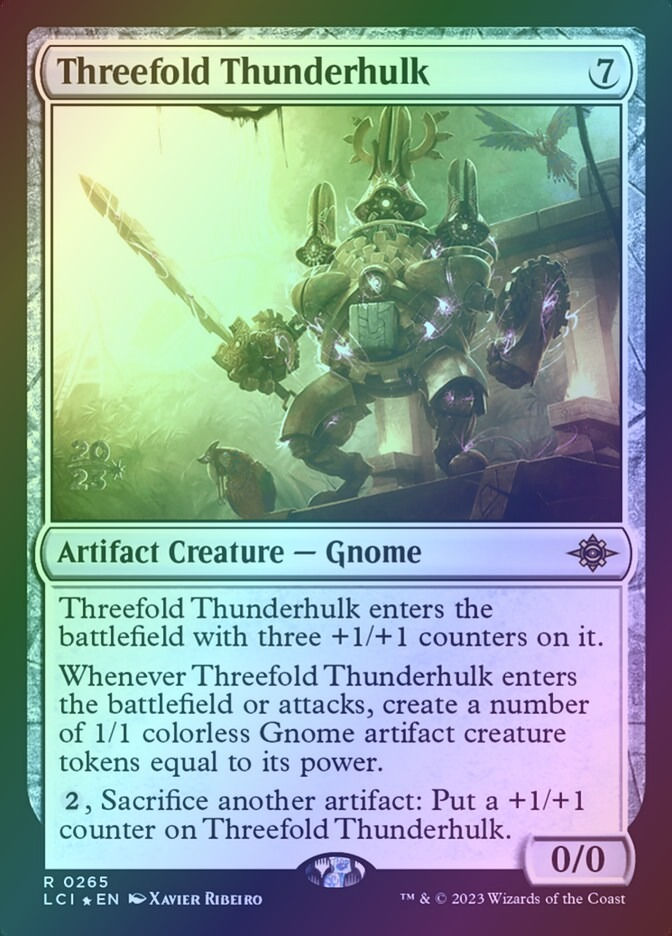 Threefold Thunderhulk (PLCI) (265s) / Foil