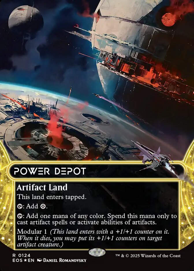 Power Depot (EOS) (124) / Borderless Galaxy Foil