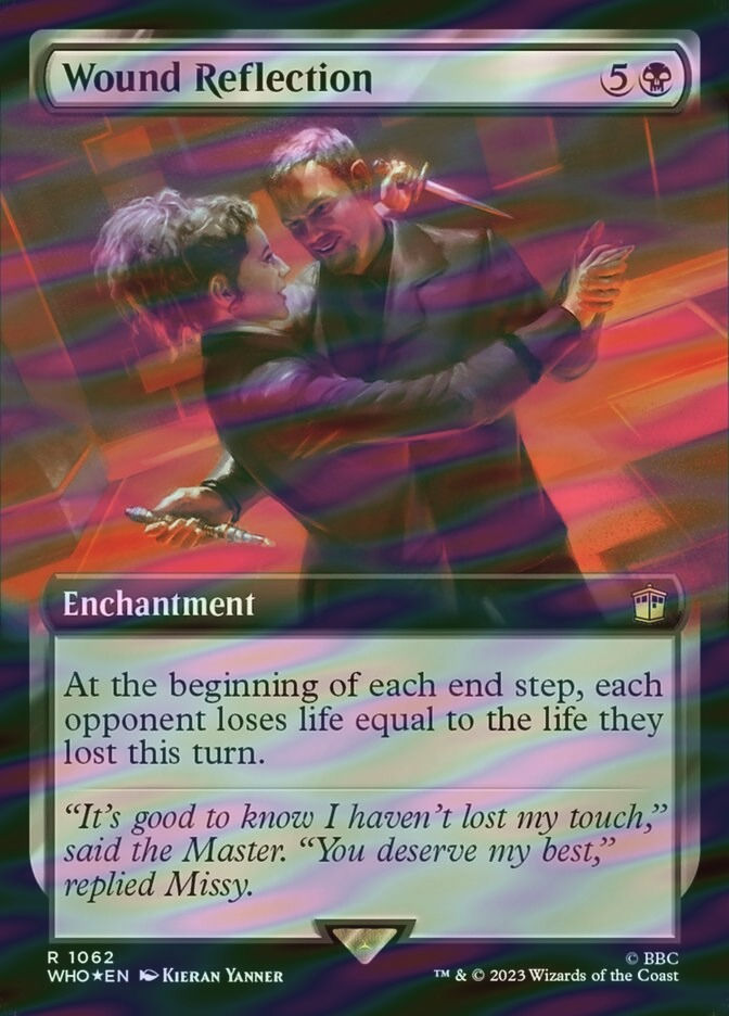 Wound Reflection (WHO) (1062) / Extended Art / Surge Foil