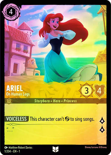 Ariel - On Human Legs (LOR_TFC) / Foil