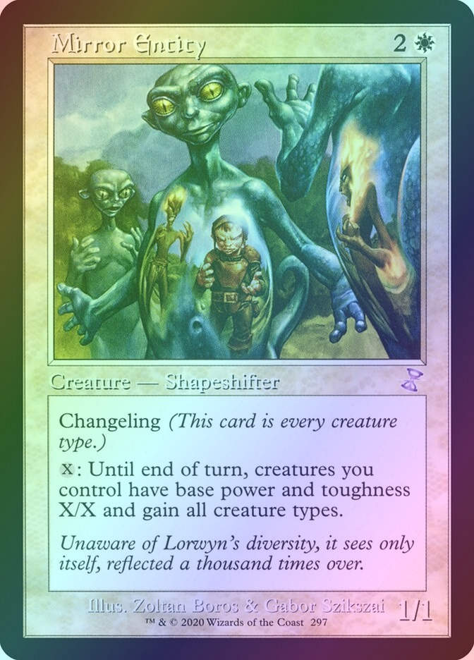 Mirror Entity (TSR) (297) / Foil
