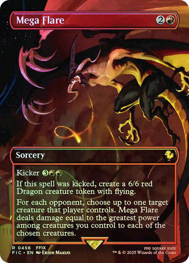 Mega Flare (FIC) (456) / Borderless / Foil