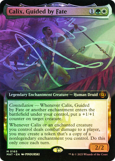 Calix, Guided by Fate (MAT) / Extended Art / Foil