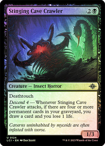 Stinging Cave Crawler (lci) / Foil
