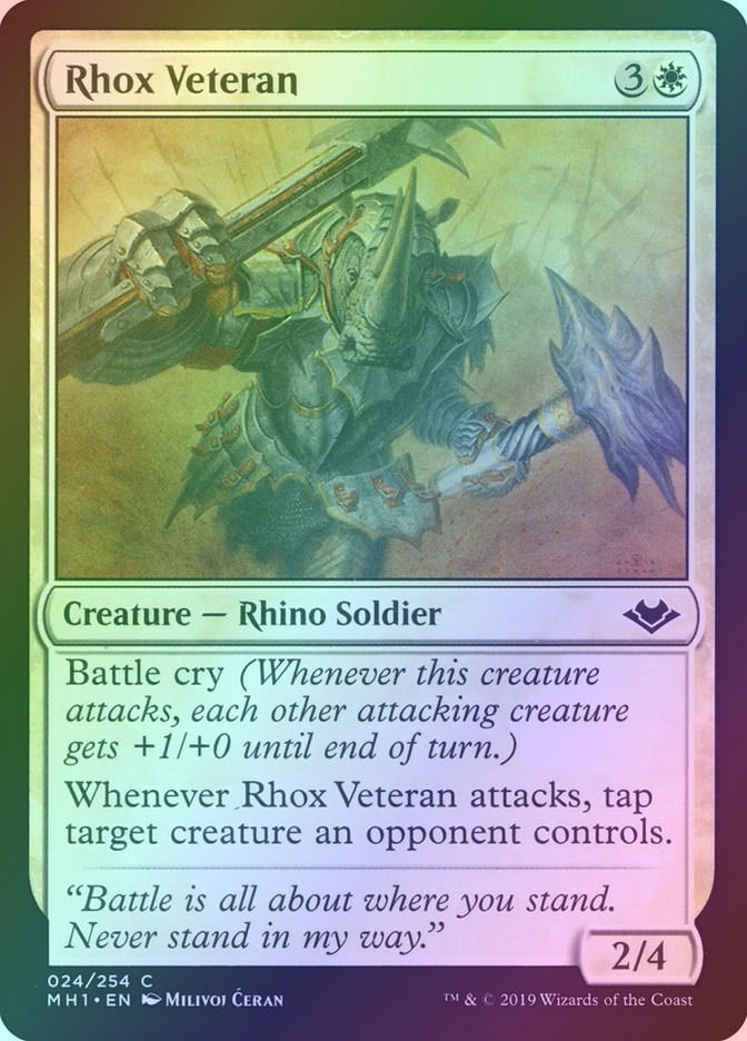 Rhox Veteran (MH1) (24) / Foil