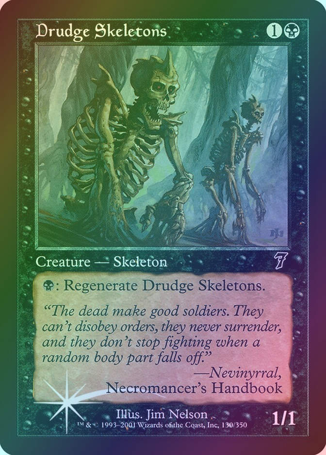 Drudge Skeletons (7ED) (130★) / Foil