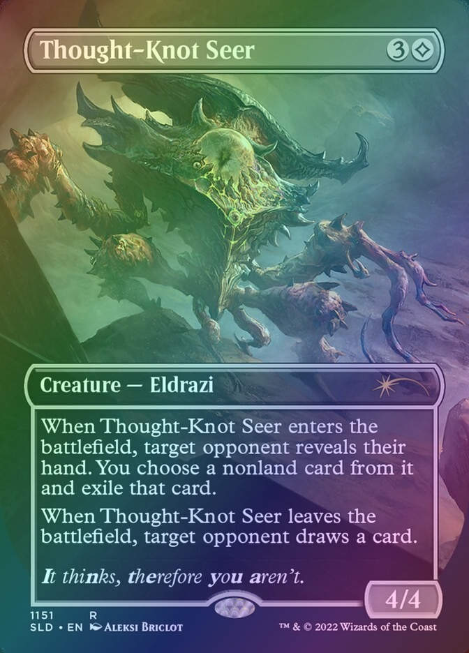Thought-Knot Seer (SLD) (1151) / Borderless / Foil