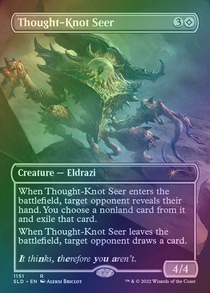 Thought-Knot Seer (SLD) (1151) / Borderless / Foil