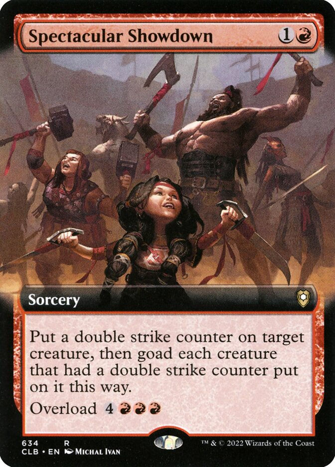 Spectacular Showdown (CLB) (634) / Extended Art