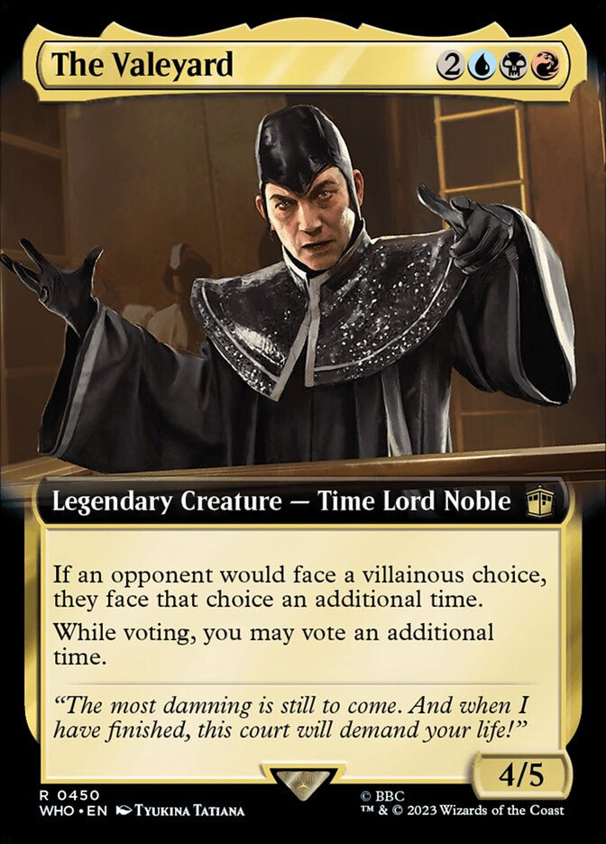 The Valeyard (WHO) (450) / Extended Art