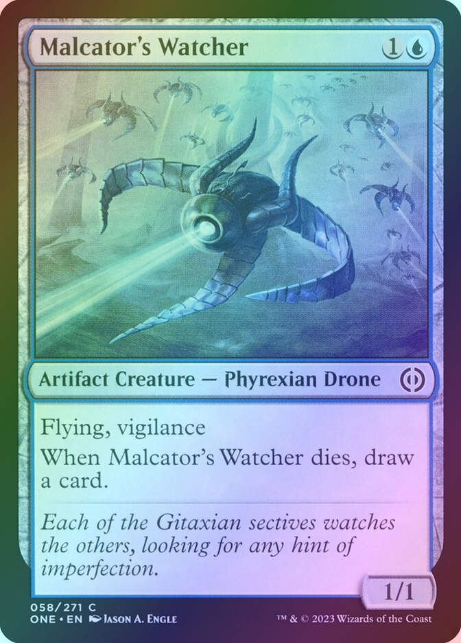 Malcator's Watcher (ONE) (58) / Foil