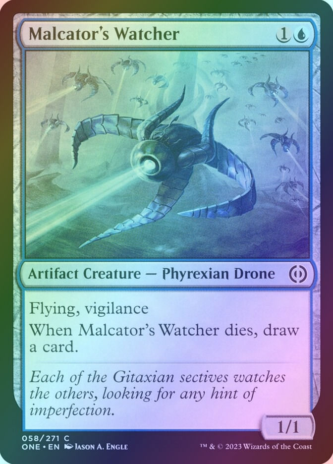 Malcator's Watcher (ONE) (58) / Foil