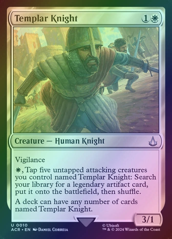 Templar Knight (ACR) (10) / Foil