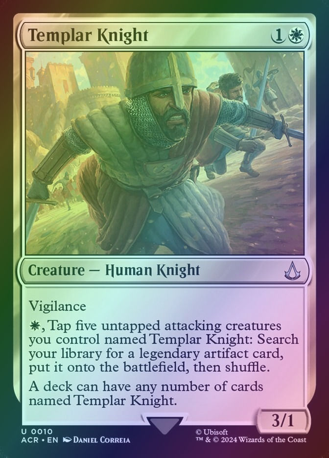 Templar Knight (ACR) (10) / Foil