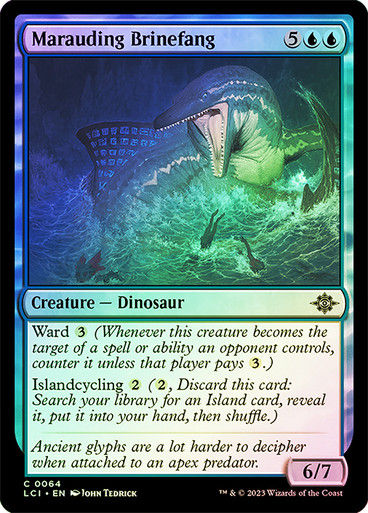 Marauding Brinefang (lci) / Foil