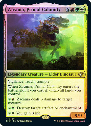 Zacama, Primal Calamity (cmm) / Foil