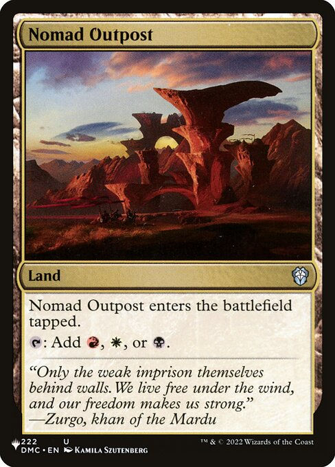 Nomad Outpost (PLST) (DMC-222)