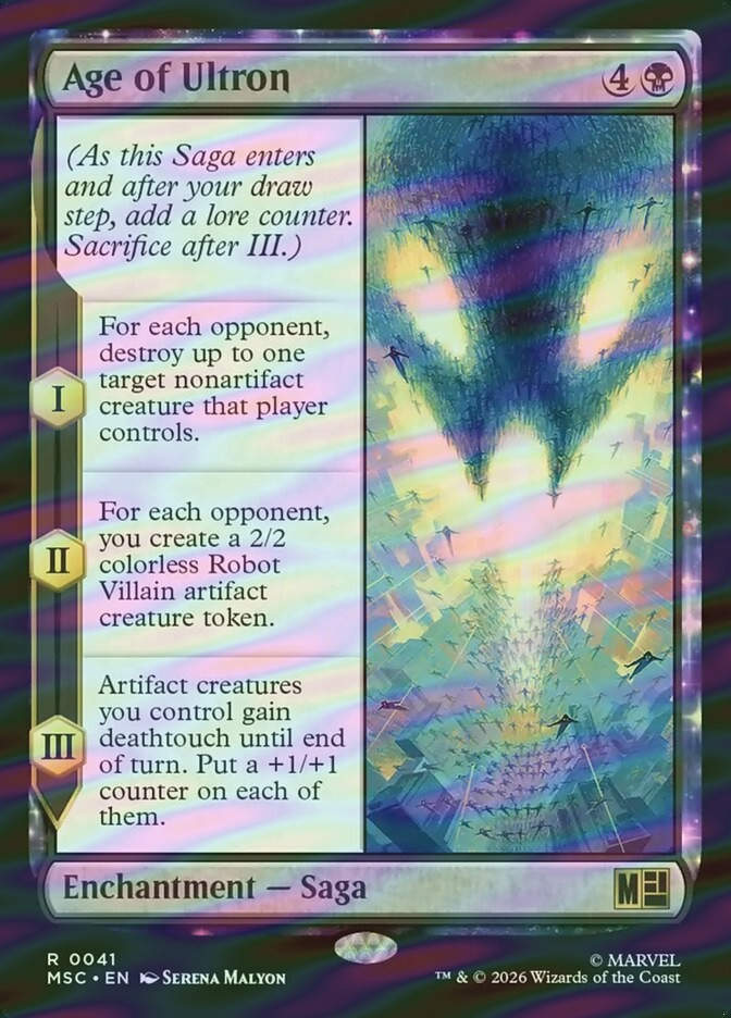 Age of Ultron (MSC) (41) / Surge Foil