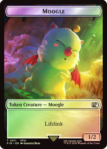 Hero Token T04 // Moogle (TFIN) / Foil — cara 2 de 2