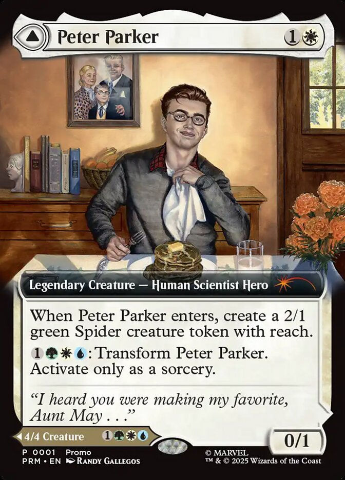 Peter Parker // Amazing Spider-Man (PMEI) (2025-22) / Extended Art — cara 1 de 2