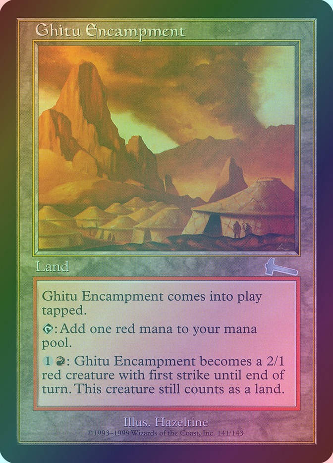 Ghitu Encampment (ULG) (141) / Foil