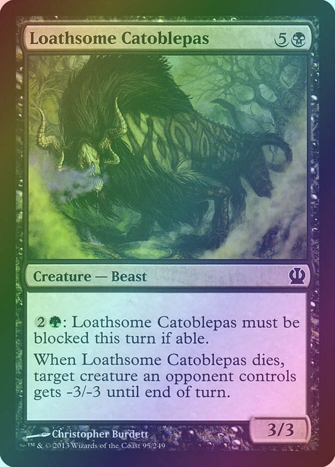 Loathsome Catoblepas (THS) (95) / Foil