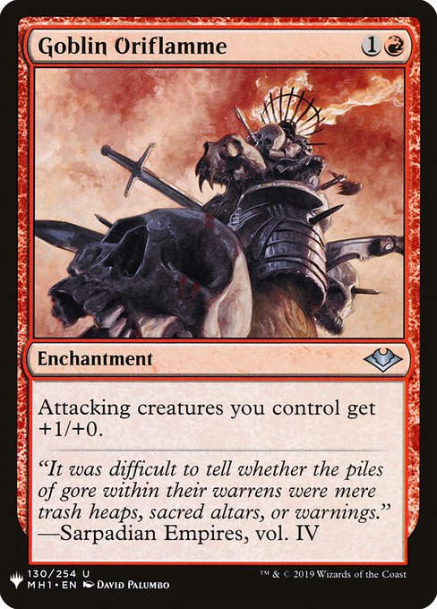 Goblin Oriflamme (PLST) (MH1-130)
