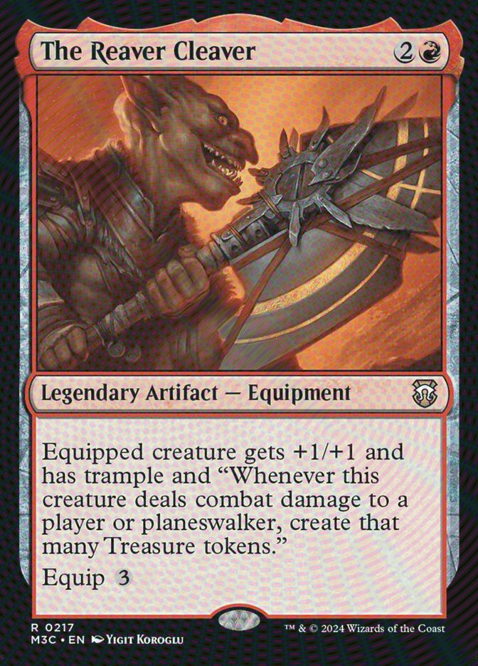 The Reaver Cleaver (M3C) (217) / Ripple Foil