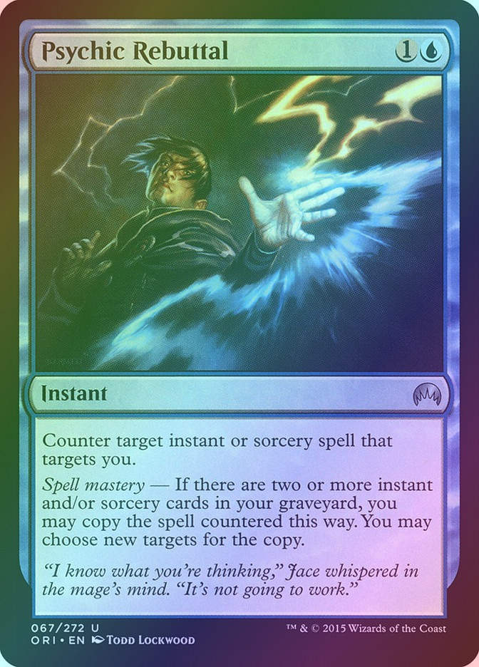 Psychic Rebuttal (ORI) (67) / Foil