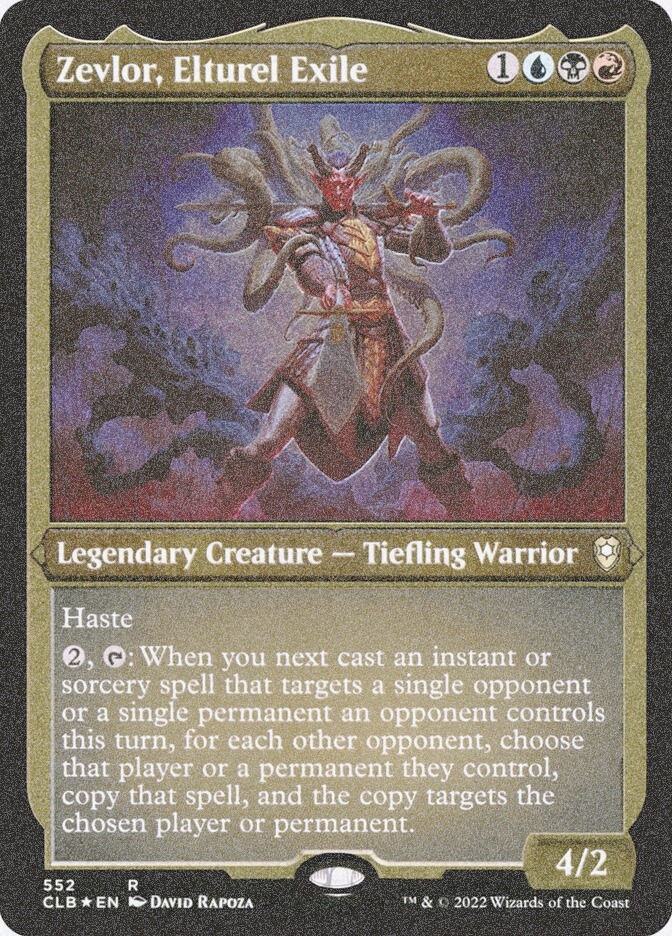 Zevlor, Elturel Exile (CLB) (552) / Foil Etched