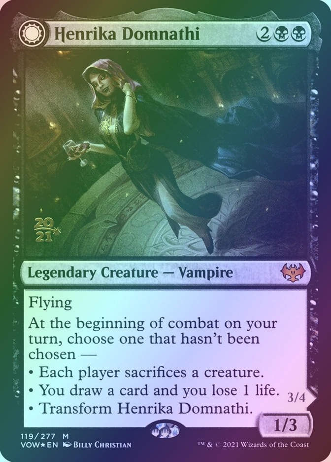 Henrika Domnathi // Henrika, Infernal Seer (PVOW) (119s) / Foil