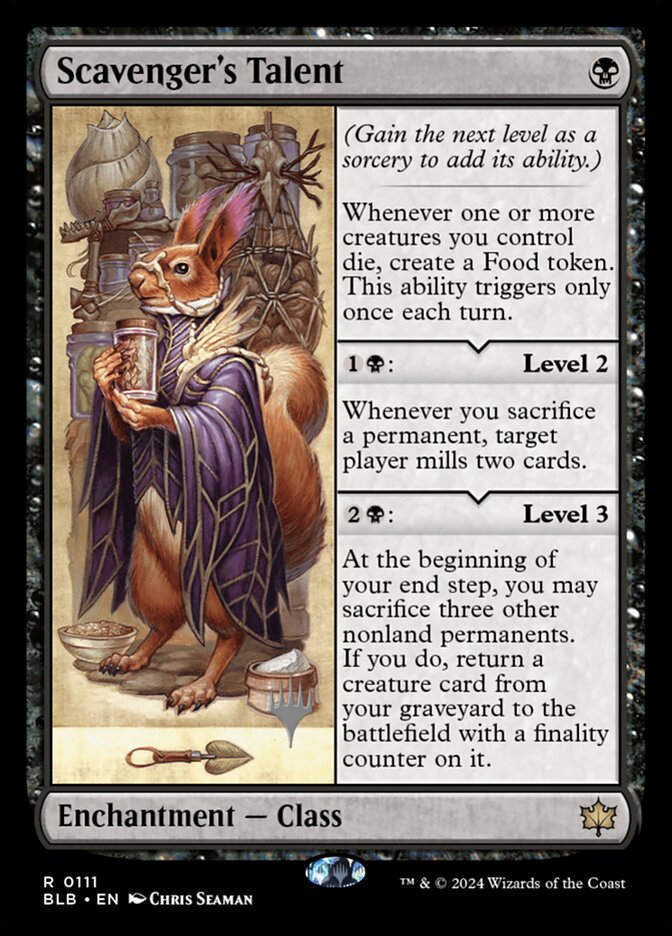Scavenger's Talent (PBLB) (111p)