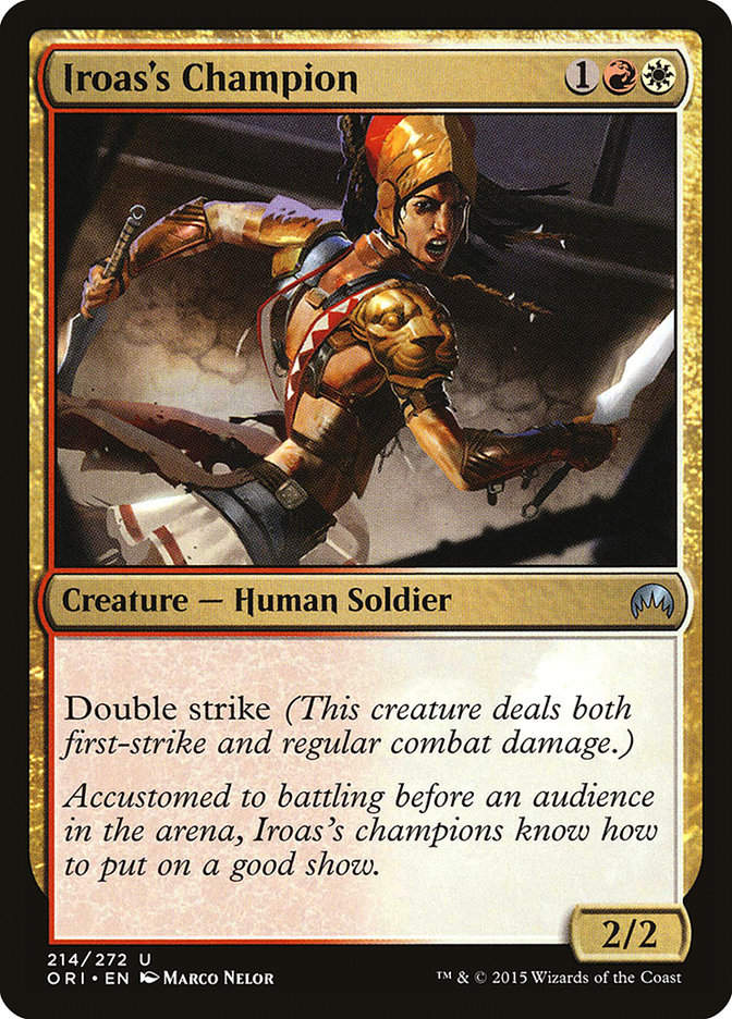 Iroas's Champion (ORI) (214)