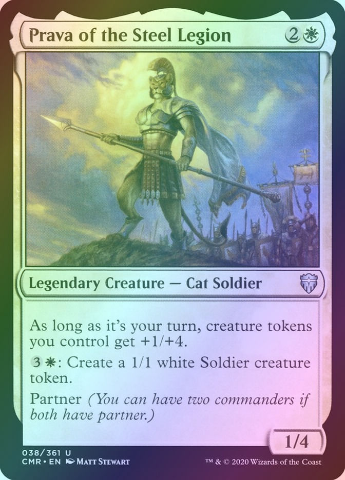 Prava of the Steel Legion (CMR) (38) / Foil
