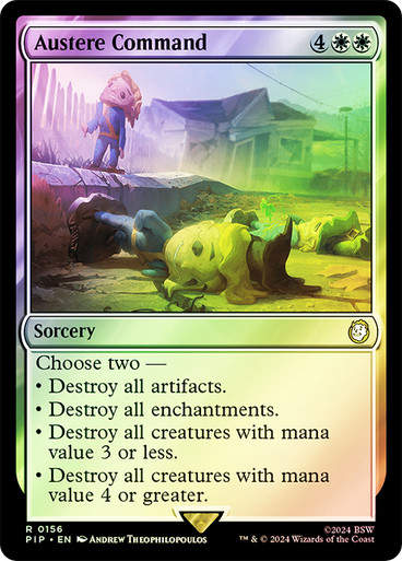 Austere Command (pip) (156) / Foil