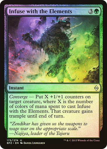 Infuse with the Elements (BFZ) (175) / Foil