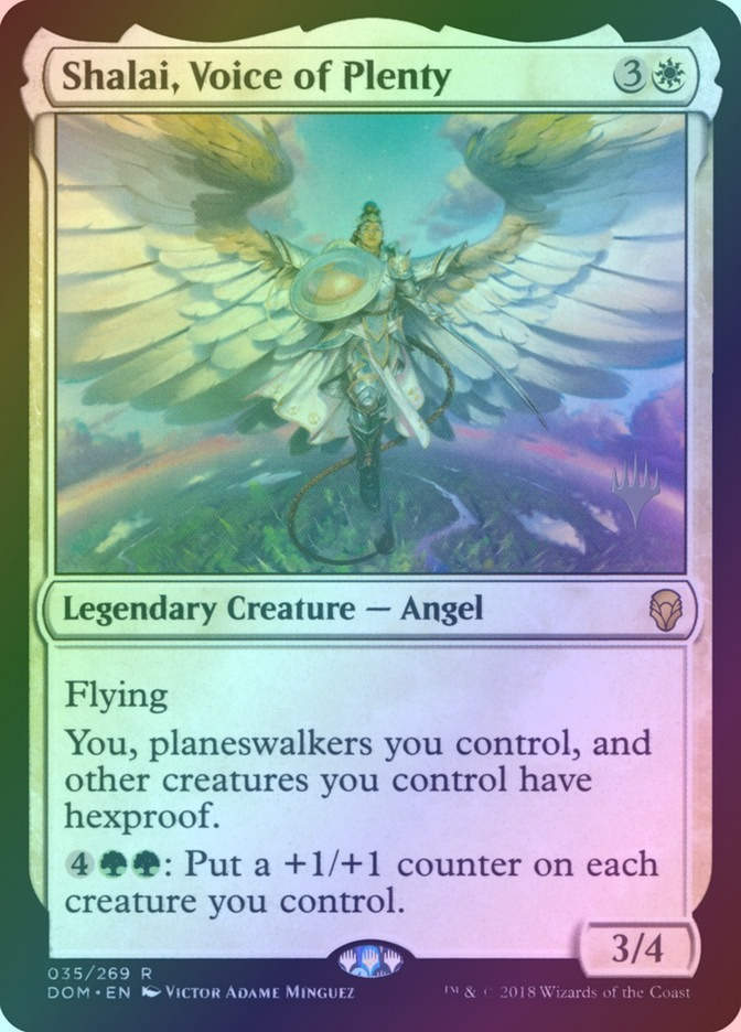 Shalai, Voice of Plenty (PDOM) (35p) / Foil