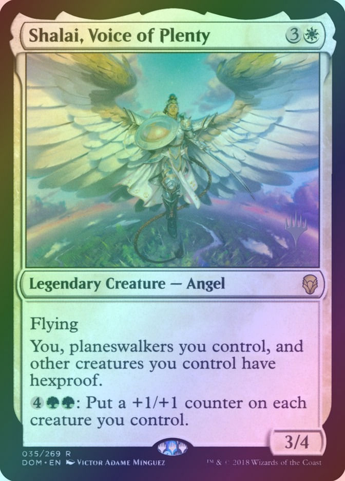 Shalai, Voice of Plenty (PDOM) (35p) / Foil