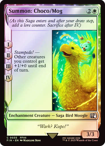 Summon: Choco/Mog (FIN) (35) / Foil