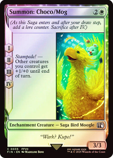 Summon: Choco/Mog (FIN) (35) / Foil